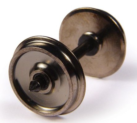 36-034 Bachmann Brass Turned Wagon Disc wheels