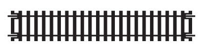 R600 Hornby Straight Track