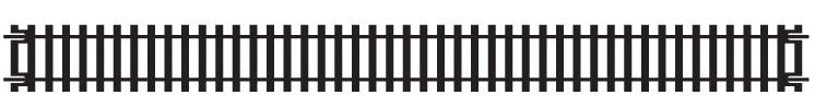 R601 Hornby Double Straight Track