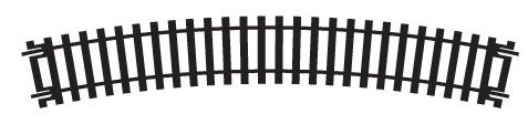 R608 Hornby Curve Track 3rd Radius