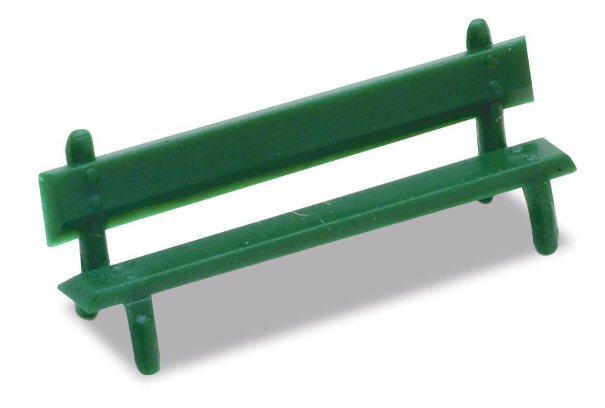 LK25 Peco Green Platform Seats