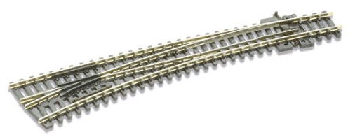 SL387 Peco Curved Double Turnout Left Hand Insulfrog Code 80