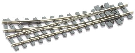 SLE491 Peco Right Hand Electrofrog Turnout OO-9
