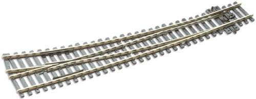 SLE86 Peco Double Curved Turnout Right Hand Electrofrog
