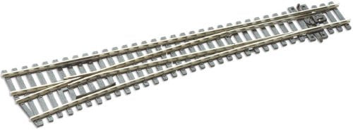 SLE89 Peco Large Radius Turnout L Hand Electrofrog