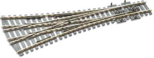 SLE99 Peco Medium Radius Turnout 3 way Electrofrog Code 100