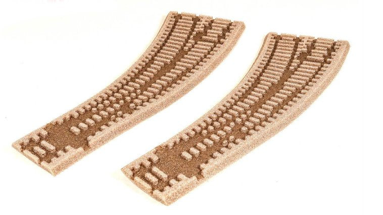 ST260 Peco Curved Left Hand Turnout underlay