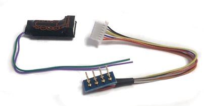 DCC90 Gaugemaster Ruby Series Decoder with 2 functions