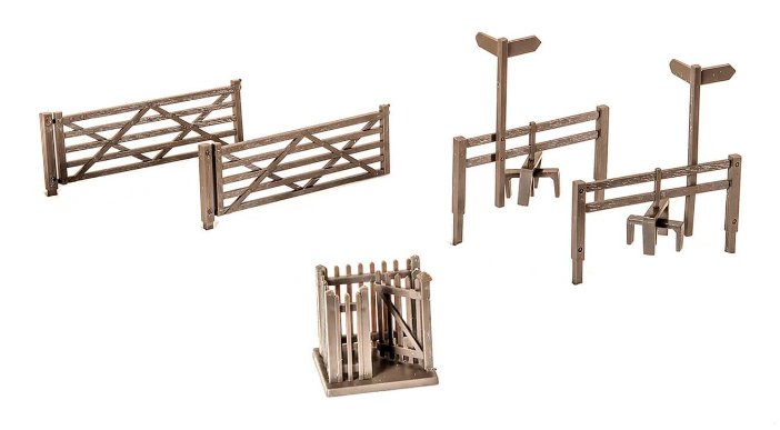 LK86 Peco Lineside Gates and Stiles