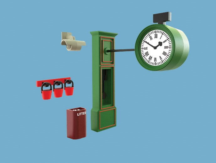 5048 Model Scene Platform Accessories - Steam-era