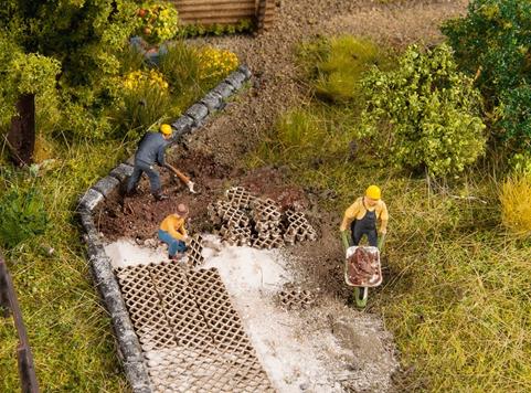14227 Noch Laser Cut Minis Kit - Lawn Stones