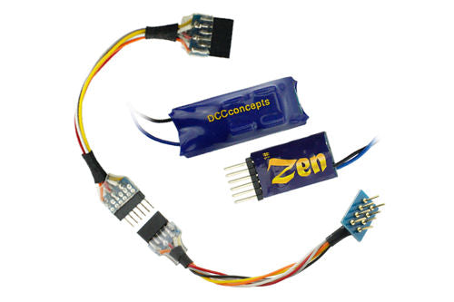 DCD-ZN68.2 DCC Concepts Zen Micro 6 Pin Versatile DCC Decoder