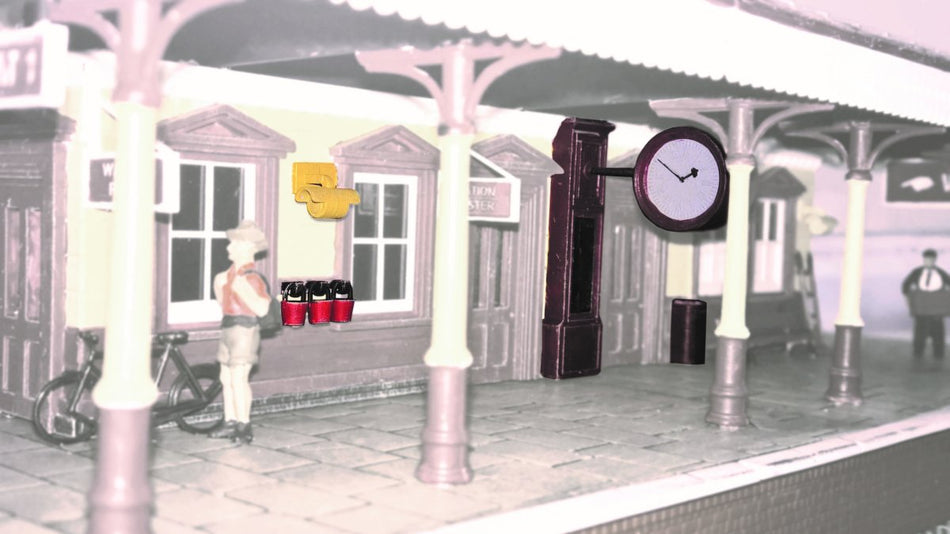 5048 Model Scene Platform Accessories - Steam-era
