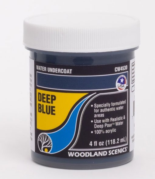 CW4530 Woodland Scenics Deep Blue Water Undercoat
