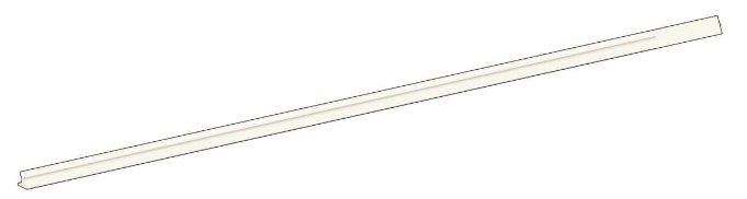 IL83 Peco Individulay Code 83 Nickel Silver Flat Bottom Rail