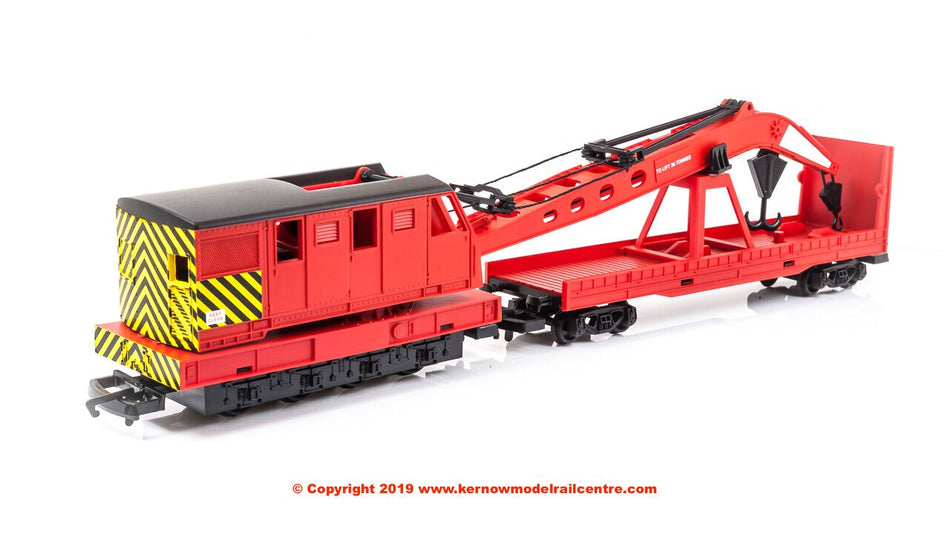 R6881 Hornby Railroad Brakedown Crane in BR Red livery