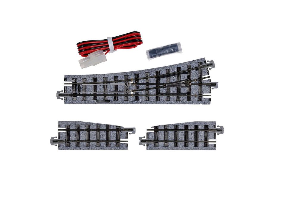 52-300 Kato Unitrack Narrow Gauge Left Hand Electric Turnout number 4