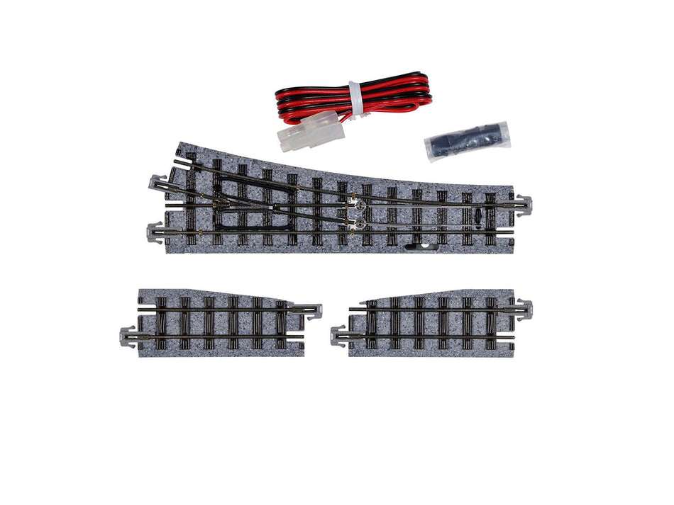 52-301 Kato Unitrack Narrow Gauge Right Hand Electric Turnout number 4
