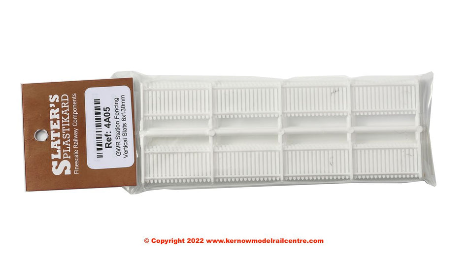 4A05 Slaters GWR Station Fencing Vertical Slats