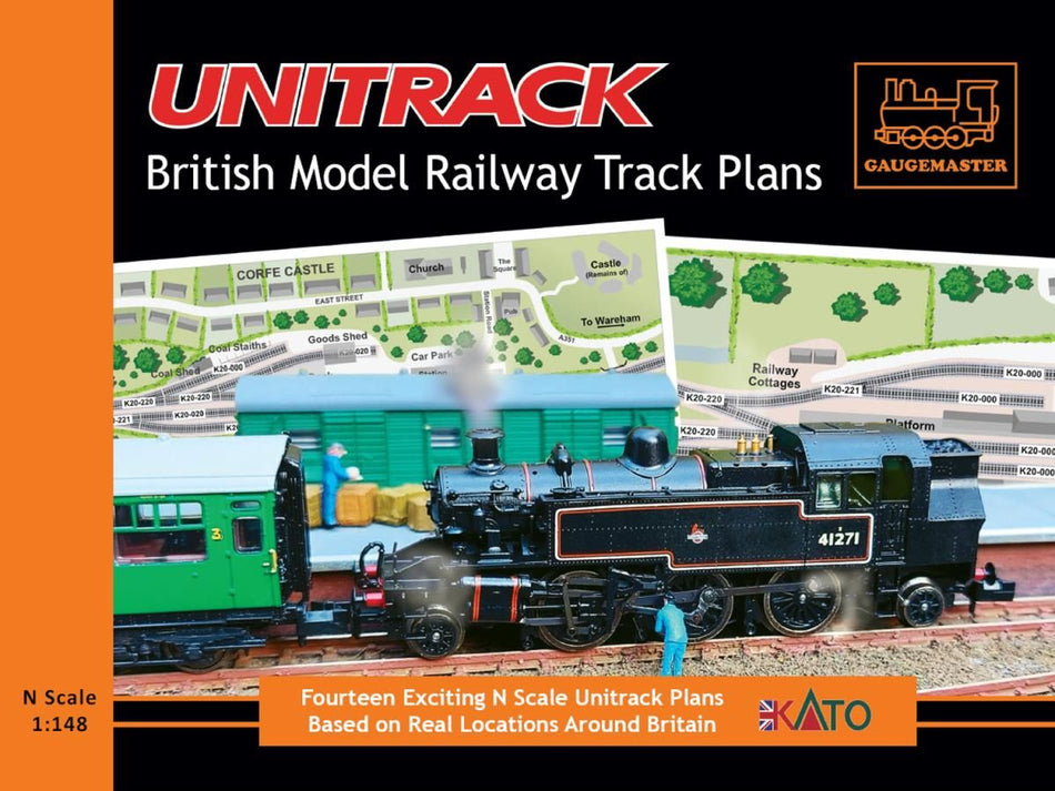 Unibook Unitrack Kato British Model Railway Track Plans Book
