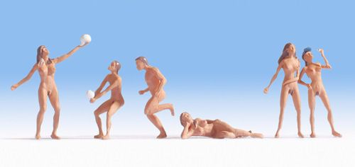 15844 Noch Nudists (6) Figure Set