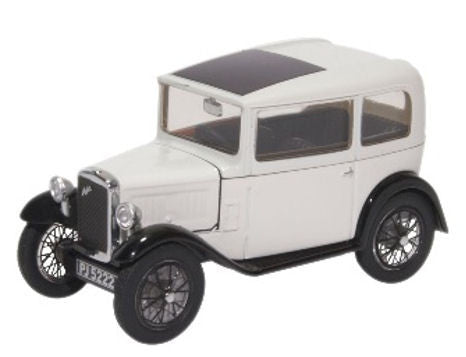 43ASS006 Oxford Diecast Austin Seven RN Saloon Light Grey