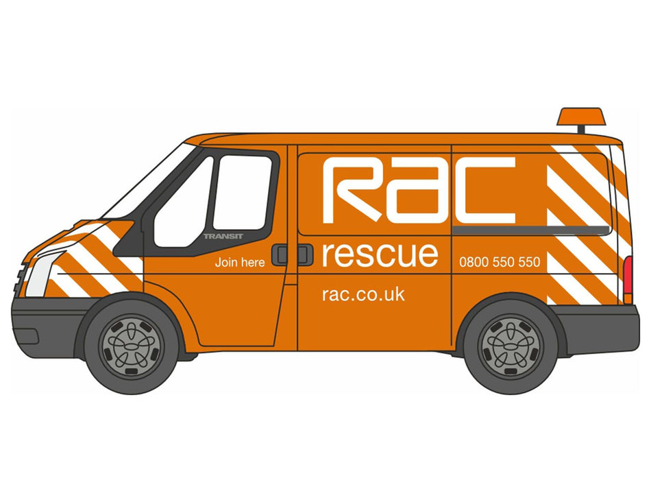 43FT003 Oxford Diecast Ford Transit MkV RAC