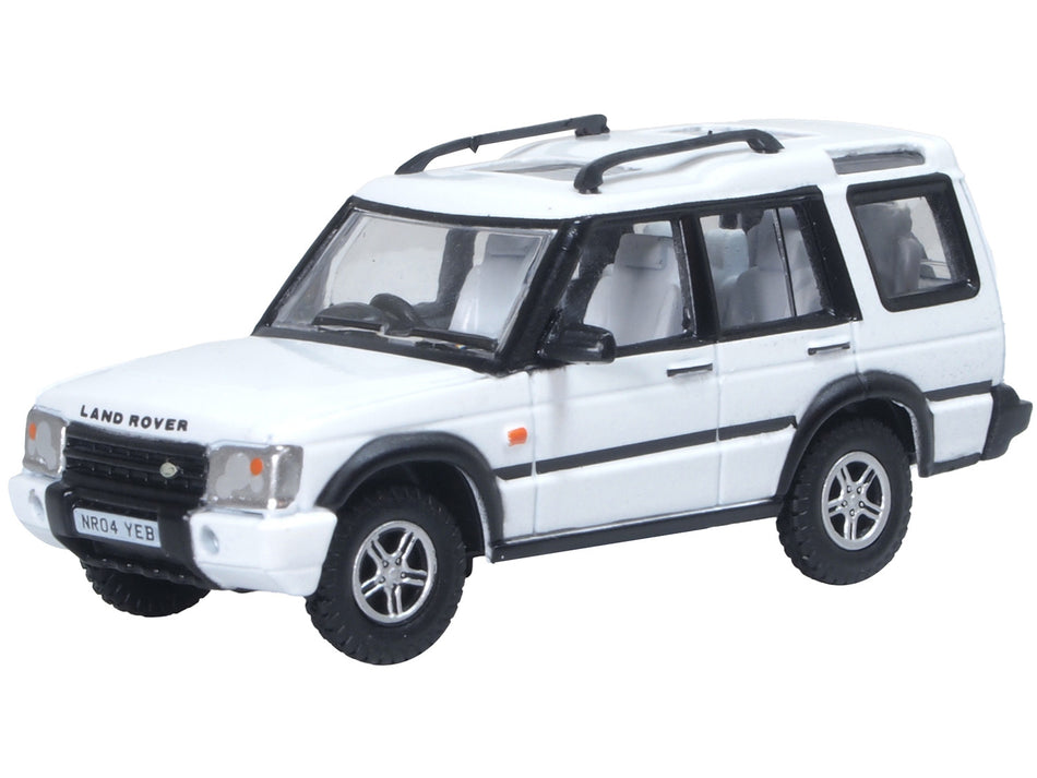 76LRD2004 Oxford Diecast Land Rover Discovery 2 Chawton White