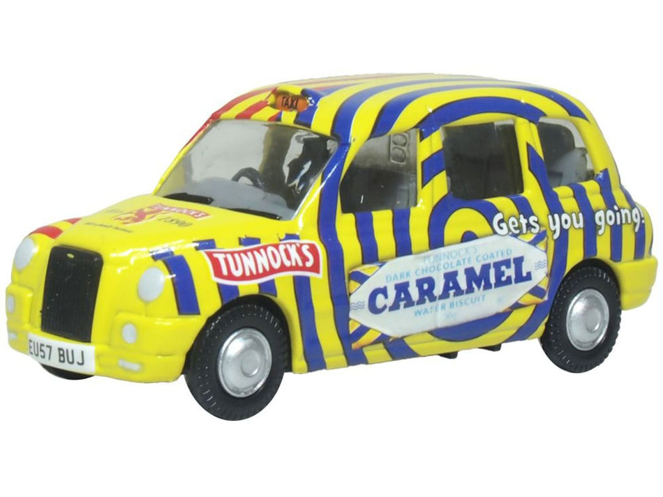76TX4009 Oxford Diecast LEVC TX4 Taxi Tunnocks