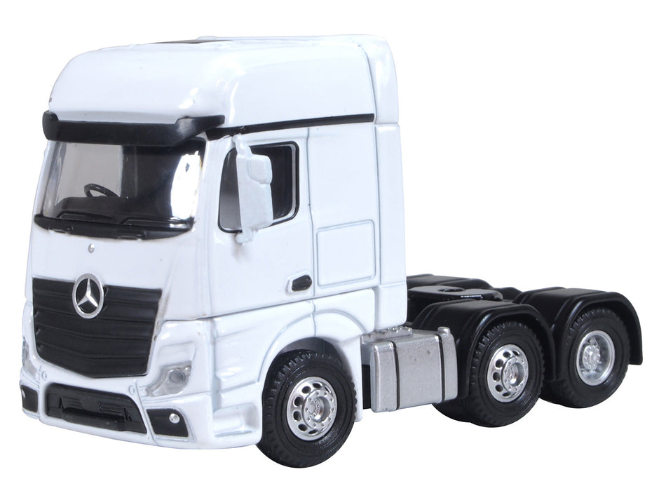 76WHMERCAB Oxford Diecast Mercedes Actros Cab White