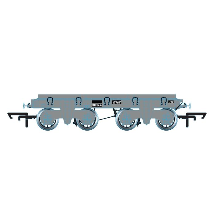 OR76TOT004BU Oxford Rail Totem A Wagon Rebuilt GWR Unnumbered