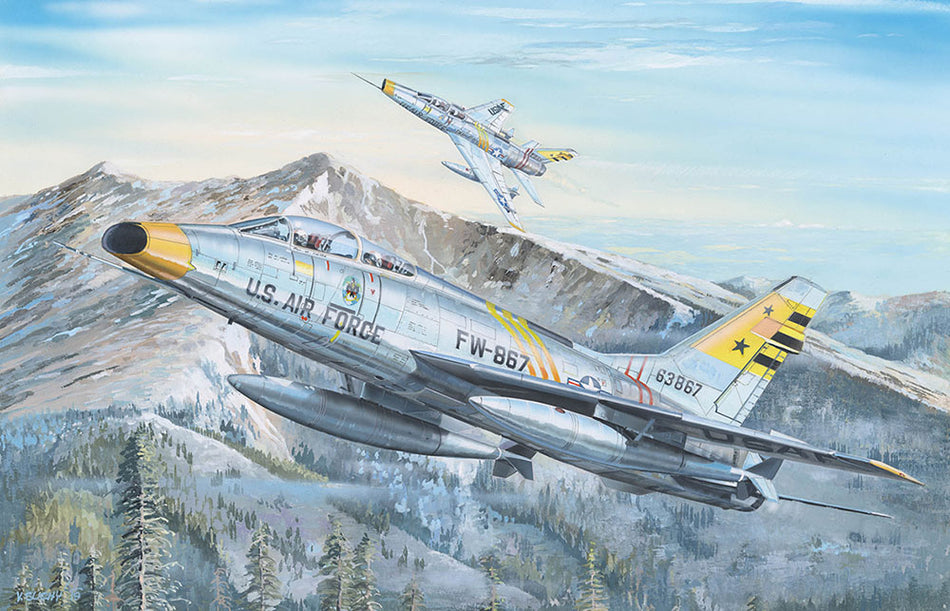PKTM02246 Trumpeter F-100F Super Sabre
