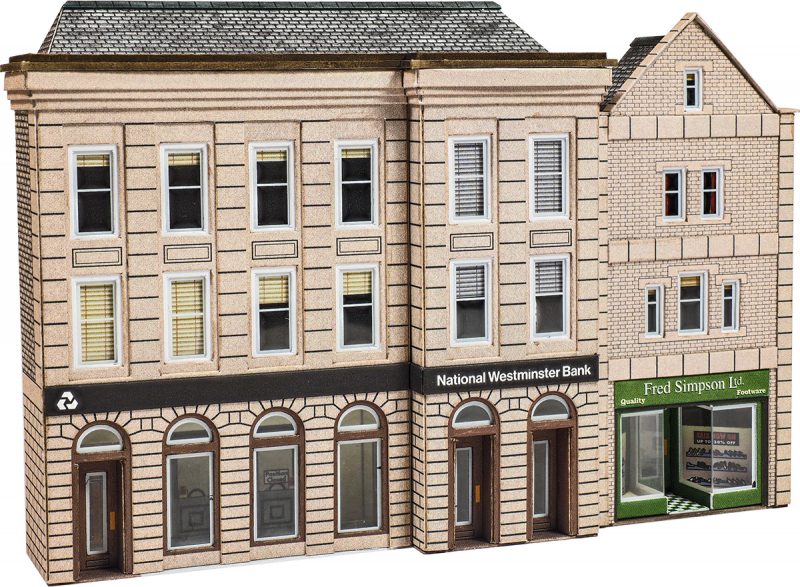 PN971 Metcalfe Low Relief Bank & Shop