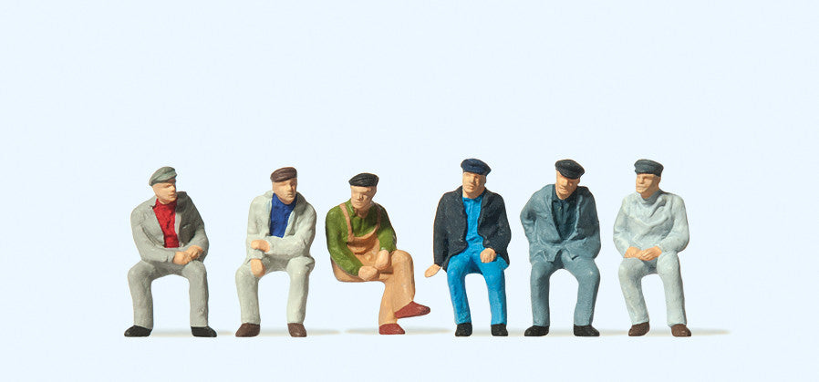 14084 Preiser Seated Workers