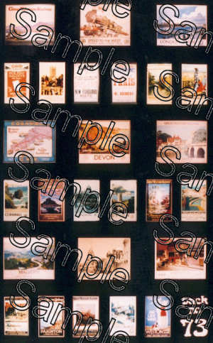 TSOO73 Tiny Signs Great Western Railway Travel Posters