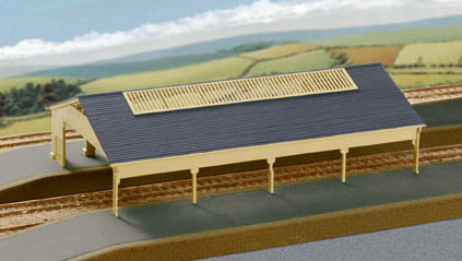 207 Ratio GWR Station Train Shed