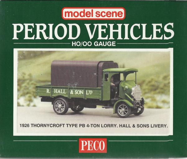 5135 model scene 1926 Thornycroft Type PB 4-ton lorry kit