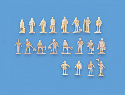 5156 model scene unpainted figures Set A
