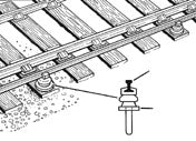 IL120 Peco Conductor Rail Chairs