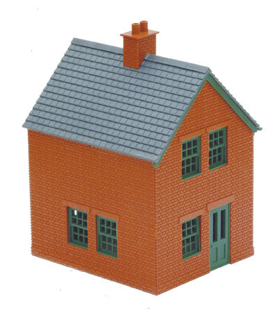 LK14 Peco Station Houses Brick Type