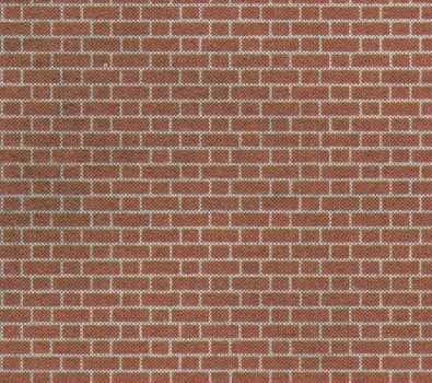 M0054 Metcalfe red brick sheets