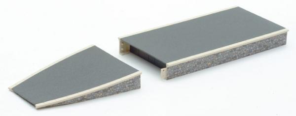 ST291 Peco straight stone platform