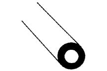 TB-2 Plastruct Fineline Solid Round Tube