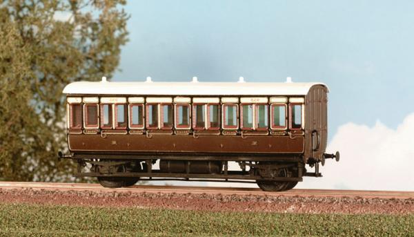 PC610 Parkside GWR 4 Wheel Coach All Third kit