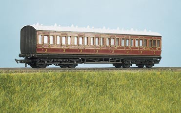 PC710 Parkside Suburban 3rd Class 8 Compartment Coach kit