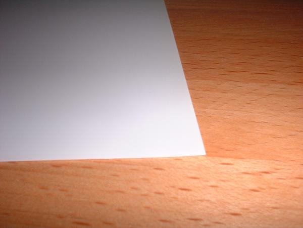 0110 Slaters Plastikard 10thou White Sheet