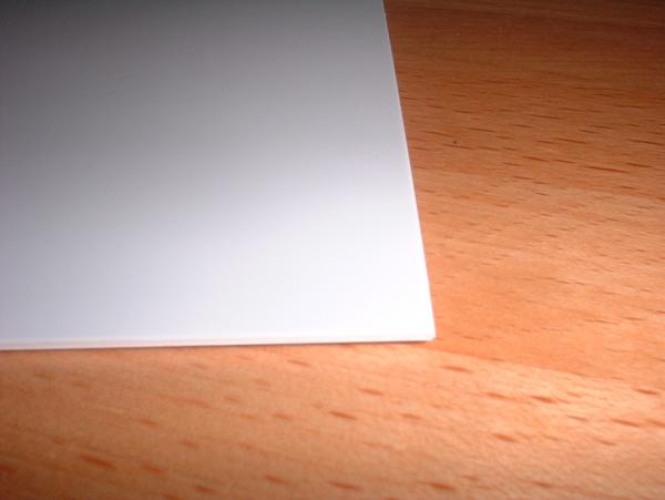 0140 Slaters Plastikard 40thou White Sheet
