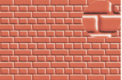 0400 Slaters Plastikard 7mm English Bond Brick