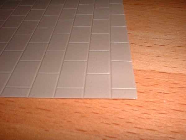 0416 Slaters Plastikard 7mm Paving