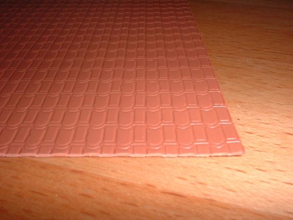 0440 Slaters Plastikard Pantile Roof